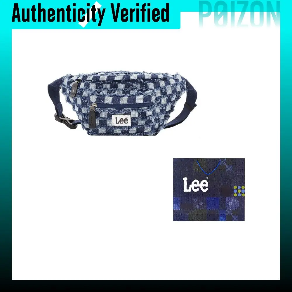 Lee Fabric Shoulder Bag, Crossbody Bag Regular Unisex Dark Blue LE220031M-503