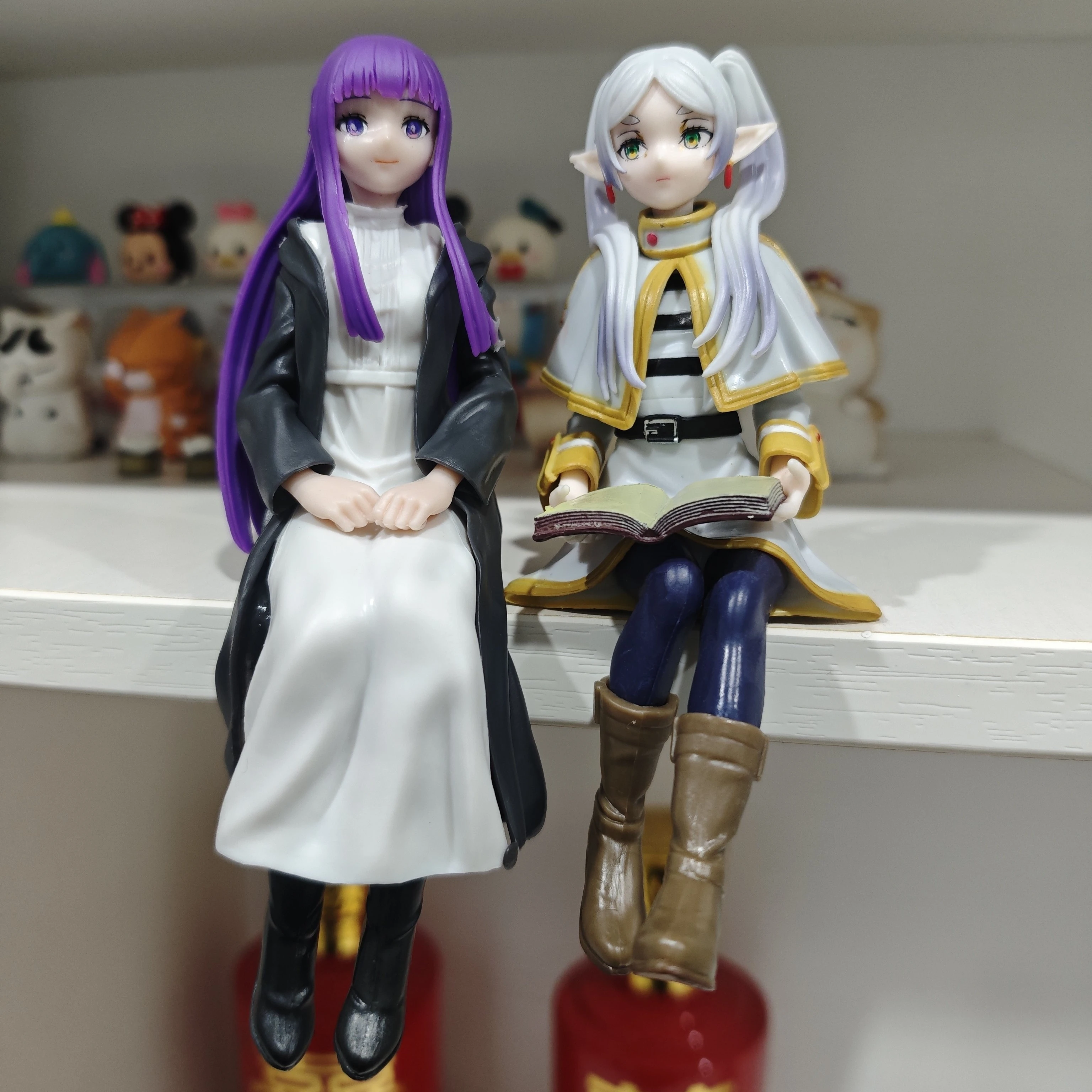 ฟรีเรน เฟิร์น ฟิกเกอร์ ฟรีเรน บียอนด์ เจอร์นีย์ เอนด์ โมเดลตัวละครอนิเมะ ของสะสม รูปปั้น ตกแต่งโต๊ะทำงาน ของขวัญสำหรับแฟนโอตาคุ