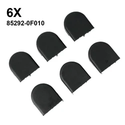 6pcs Wiper Arm Head Nut Cover Cap 85292-0F010 For Toyota For YARIS French Build 2006-2023 For COROLLA VERSO 2005-2023