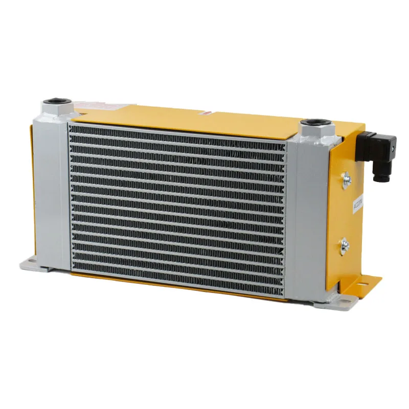 AH0608TL-CA Hydraulic Air Cooler Air Cooled Oil Radiator AF Series Plate-Fin Hydraulic Aluminum Oil Coolers 60L/MIN