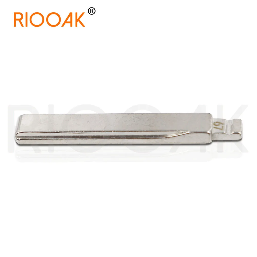 10pcs Uncut flip Metal key blade 67# HU92 for BMW for KD keydiy xhorse VVDI remotes universal No.67