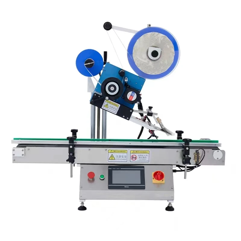 Flat Top Labeling Machine Applicator Full Automatic Flat Box Labeling Machine Plane
