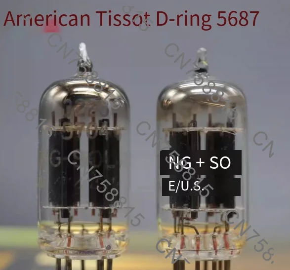 For E182CC 5687WA Matched Pair Premium Quality USA Seller，5687 Vacuum Tube Direct Replacement