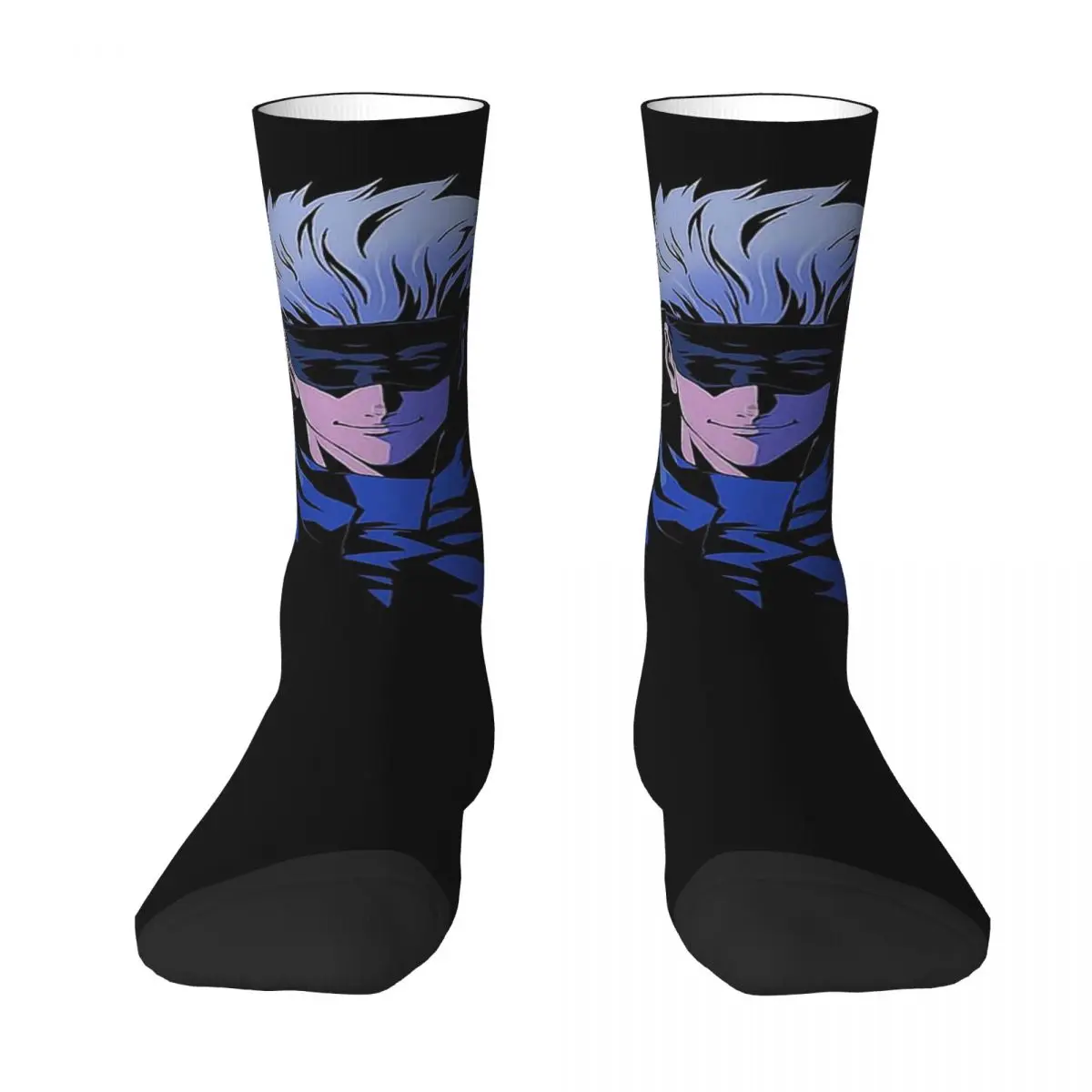 Calcetines de Gojo Sensei para hombre y mujer, medias de Anime Jujutsu Kaisen, Motion Beautiful Dressing Gifts, búsqueda \'Gojo\' más en tienda