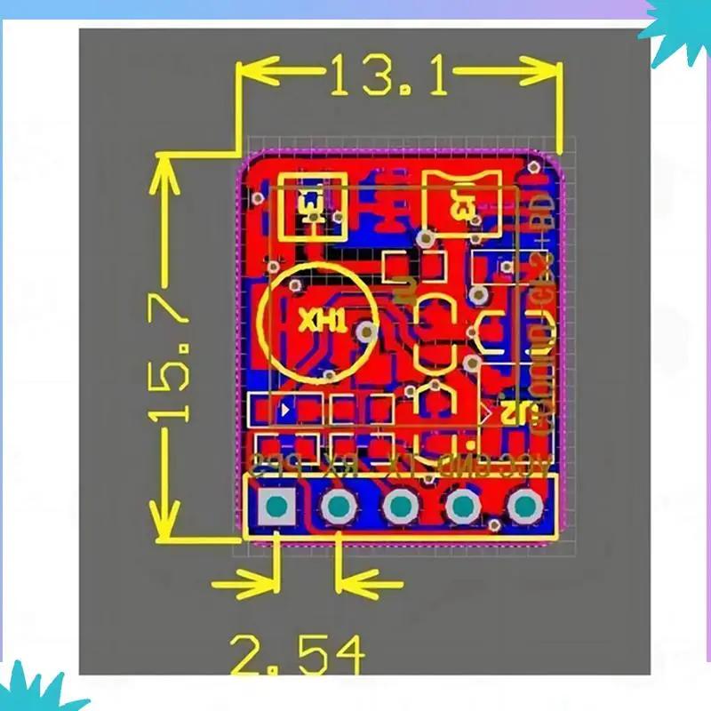 ABZW 4X GPS Beidou BDS Dual Module Flight Control Satellite Positioning Navigation ATGM336H Replaces Neo-M8N NEO-6M