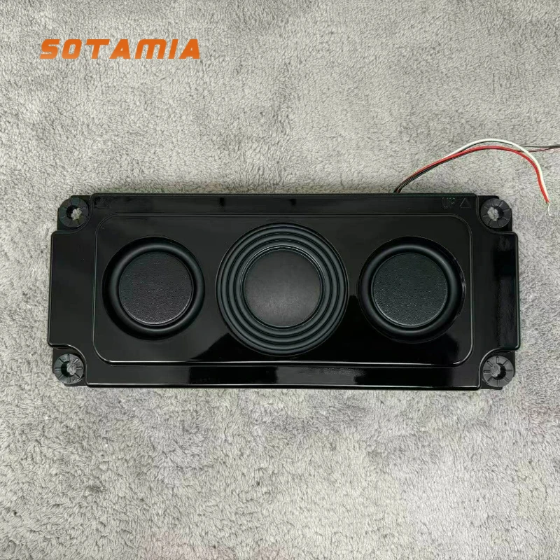 

SOTAMIA 1 шт. 3-дюймовый сабвуфер с двойной звуковой катушкой, 6 Ом, 16 Вт, пассивная акустическая система с четырьмя басовыми диафрагмами