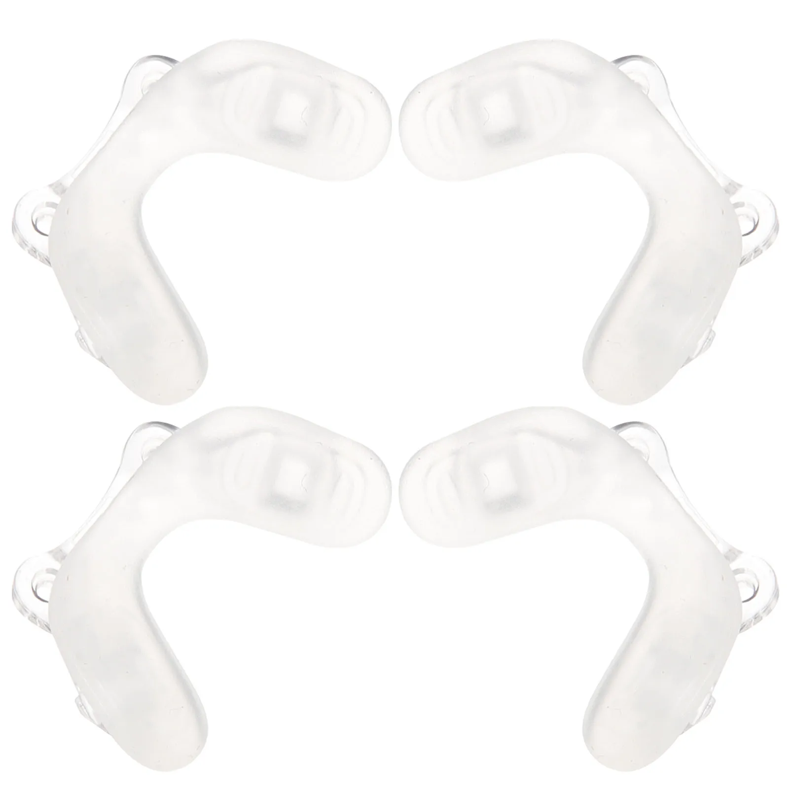 

3pcs Glasses Nose Pads Silicone Soft Replacement Eyeglass Pad Conjoined Bridge Non Slip For Sunglasses Optical Frames