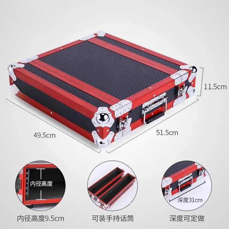 

2U Large Screen Sending Card Video Processor Flight Case Suitcase