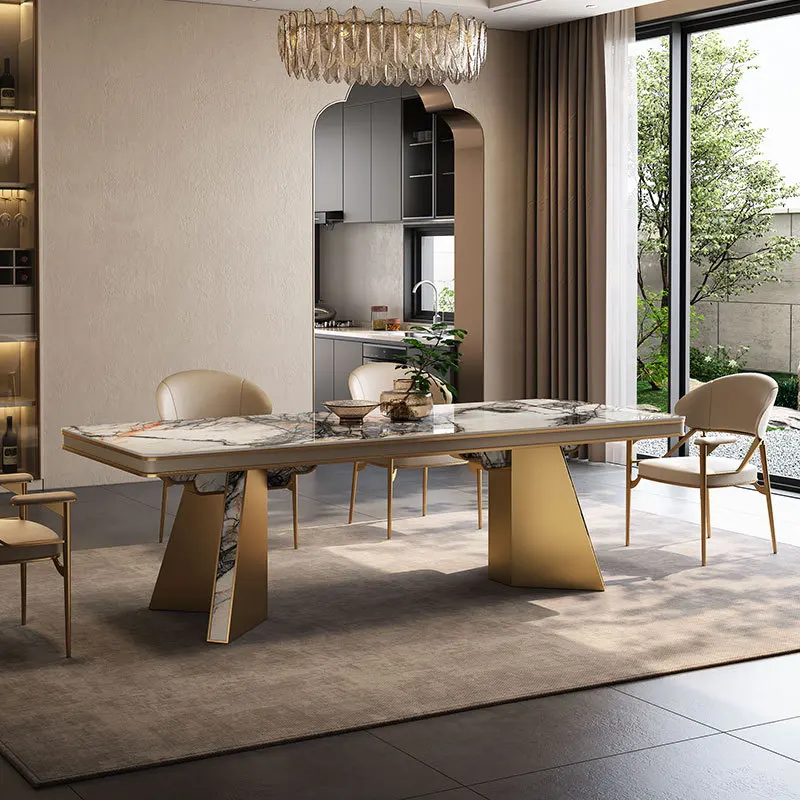Minimalist Nordic Dining Table No Chair Base Kitchen Clearance Dining Table Lounges Space Saving Mesas De Comedor Furniture Home