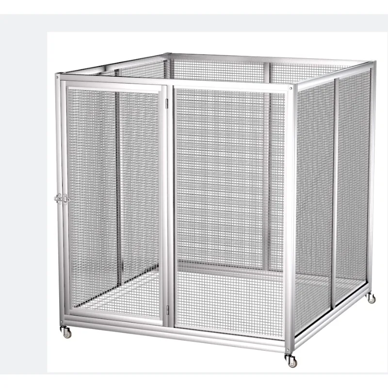 

Steel Dog Cage Galvanized or Powder Coated Utility Pet Supplies Kennel