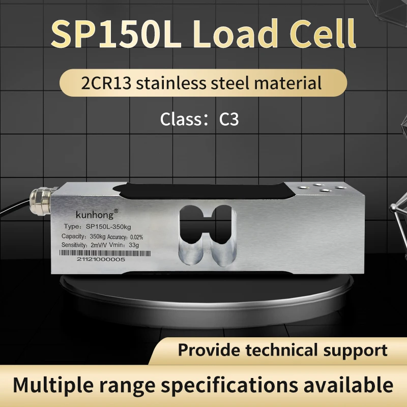 SP150L Weighing 60kg 100kg Balance Scale High-Precision Pr ure Steel Stainl  Force Cells 350kg Load Sensors Point  Load Cell