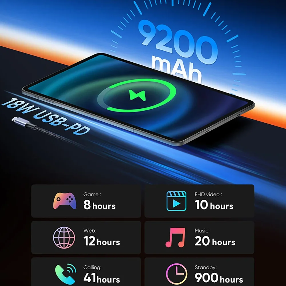 تابلت N-one NPad Ultra 4G LTE Snapdragon 685 Android 14 12 "2K 2000*1200 FHD شاشة 8GB + 12GB 18W شحن سريع بطارية 9200mAh #2