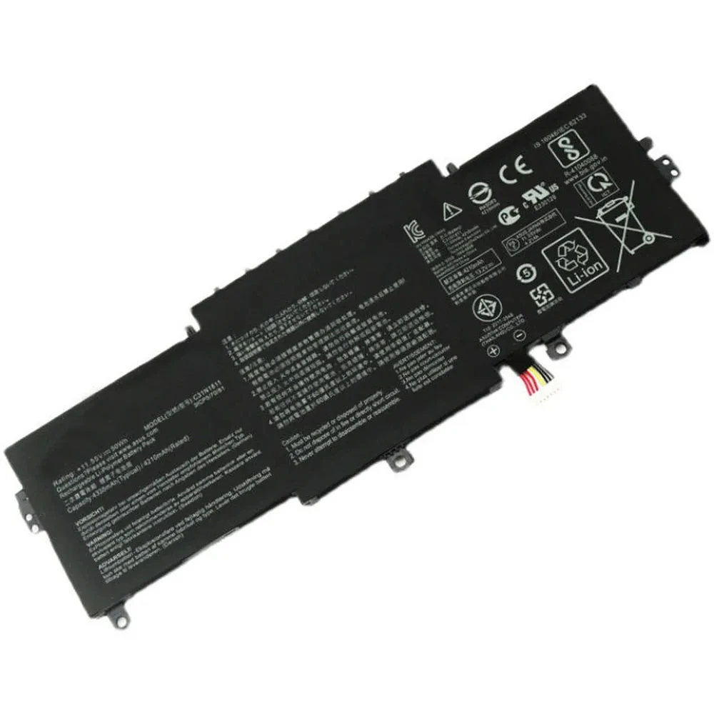 C31N1811 Laptop Battery for Asus RX433FN U4300F U4300FA U4300FN UX433FA UX433FN 3ICP5/70/81 11.55V 50Wh