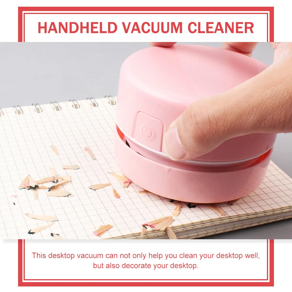 

Lightweight Handheld Cleaner Household Desk Cleaner Operated Desktop Vacuum Multi-Function Table Sweeper For Pencil
