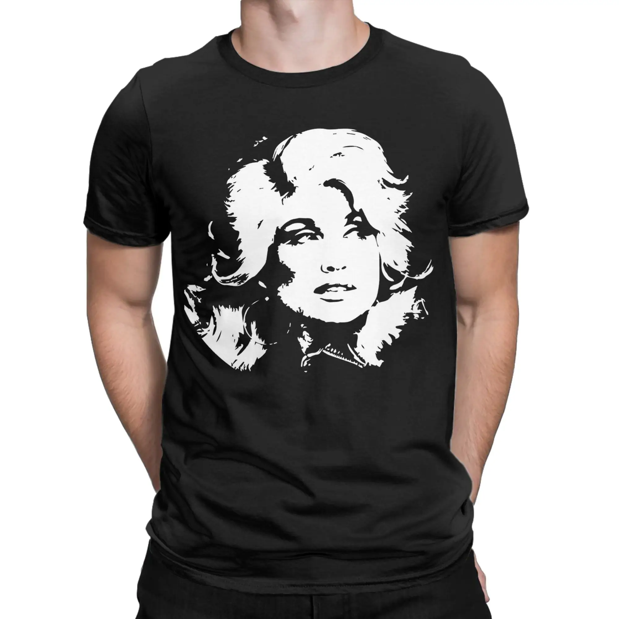 Men Women RIP Dolly Parton Shirt 100% Cotton Graphic Printing T-Shirt  Top Clothing