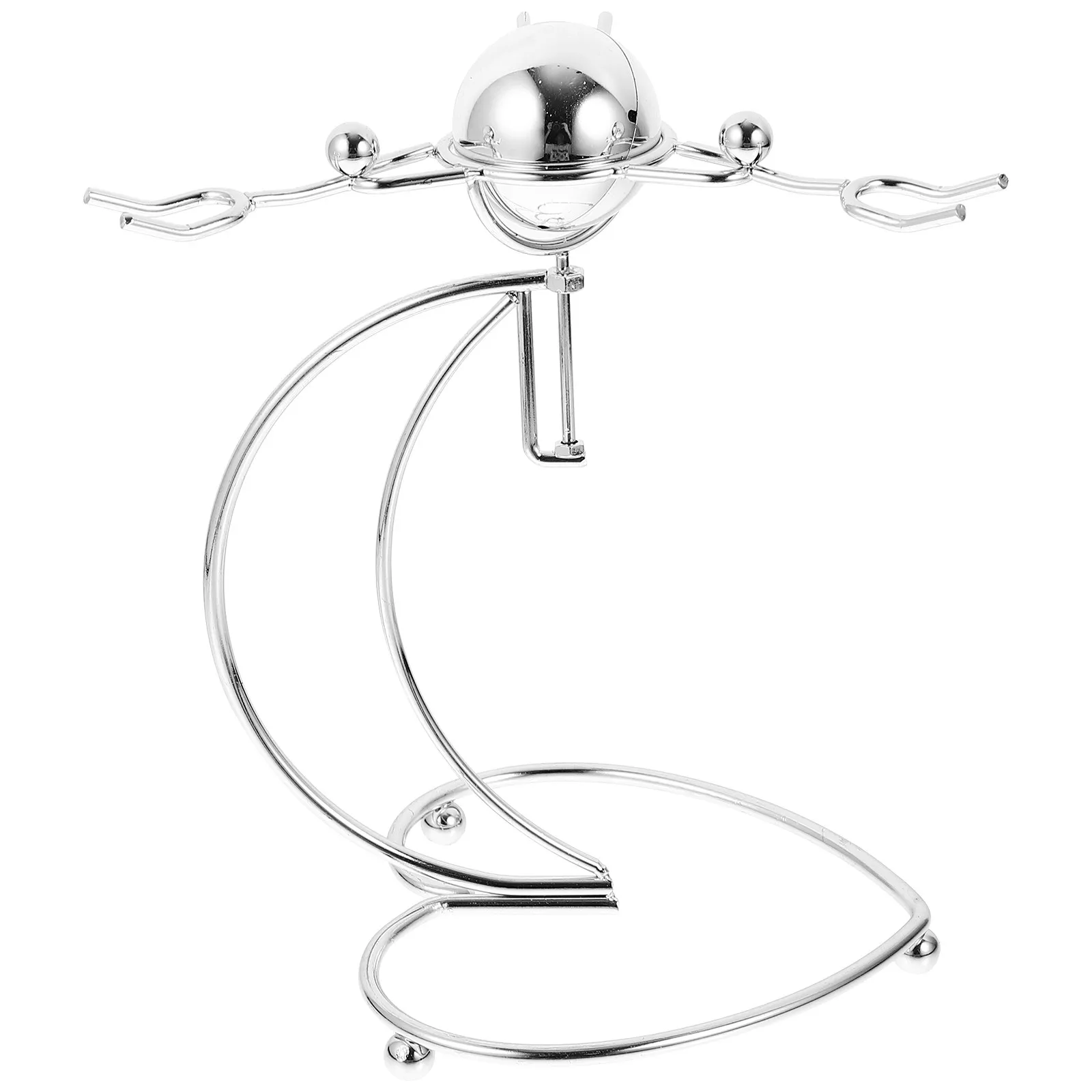 

Metal Iron Adornment Desktop Decor Physics Balancing Ornament for Living Room Bookcase Table