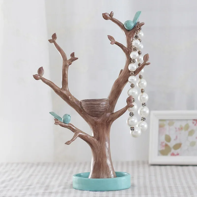 

Creative Branch Jewelry Rack, Home Decor Display, Necklace Ring Stand, Figurines Home Ornaments，Artistic Jewelry Display