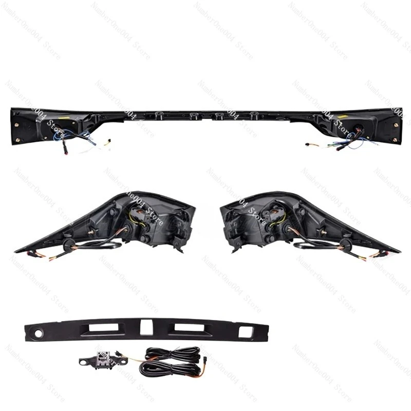 

HCMOTIONZ High Quality 2014-2020 Start Up Animation DRL RGB Taillights IS250 300 350 300h Rear Back Lamps for Lexus IS 200t F