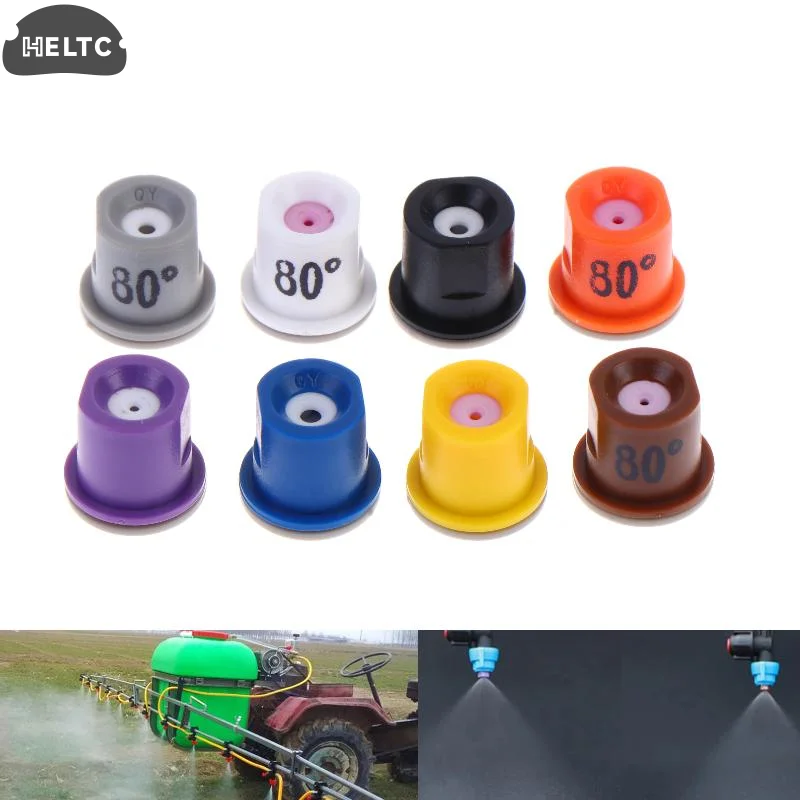 Ceramic Core 80 Degree Agricultural Sprayer Nozzle Ceramic Core Anti-drip Ceramic Hollow Cone Nozzle High Pressure Mist Nozzle