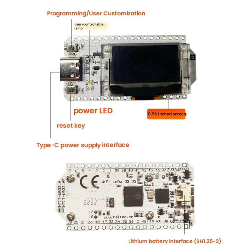 Nerdminer 119KH/S Hash Rate 0.96 Inch OLED Screen Bitcoin Solo Miner Nerd Miner BTC Lottery Miner