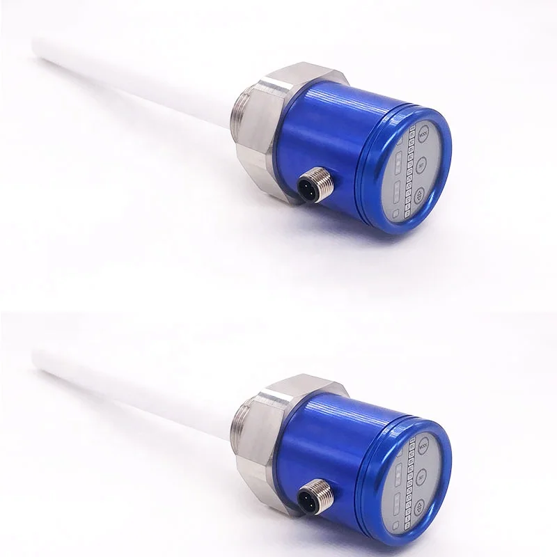 4-20mA Ultrasonic Analog Level Sensor M12 a Code 4pins Connector for Deep Wells Diesel Fuel Tank Liquid Oil Level Sensors