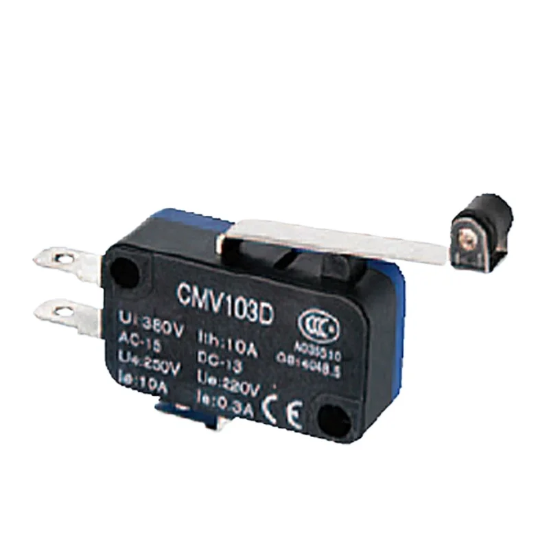 20pcs for cntd small square limited slot micro switch cmv103d/v-166-1c25 1 open 1 closed