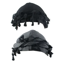 Cappello da pirata traspirante per uomo, avvolgente per testa, per l'arrampicata equitazione copricapo