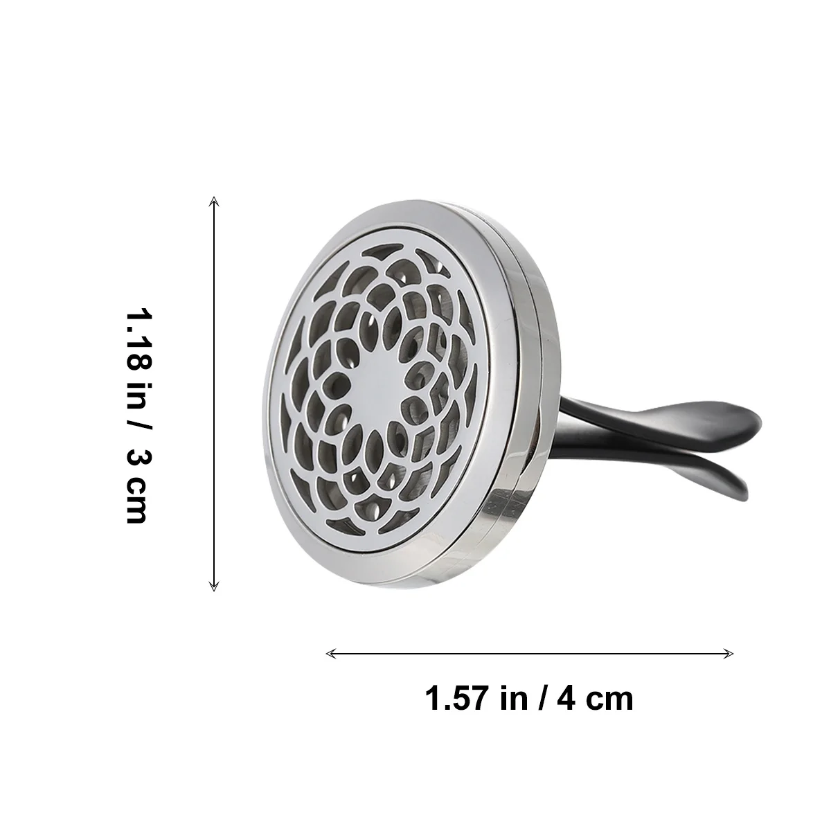 

Hollow Car Aromatherapy Clip Flower Pattern Vent Diffuser Car Decoration Relaxing Freshener Clip for Office Bathroom Wardrobe