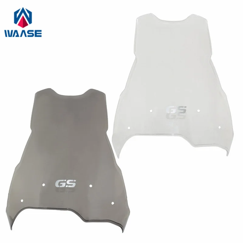

waase For BMW F800GS F650GS F700GS F650 F700 F800 GS 2008 -2018 Windscreen Windshield Wind Deflector Shield Screen Visor Glass