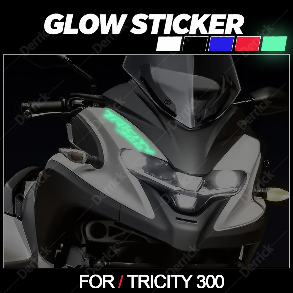 

Motorcycle Glow Stickers Decal Reflective and Fuel tank shock absorber sticker For YAMAHA TRICITY 300 Accessories 2014-2020 2025
