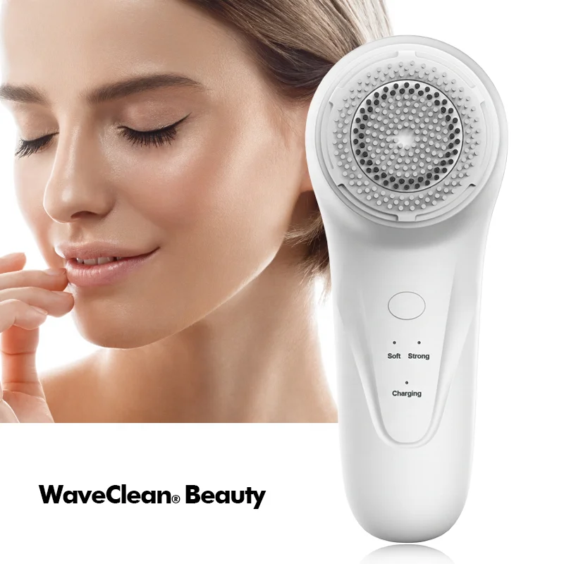 Oplaadbare Sonic gezichtsreinigingsborstel Mee-eter verwijderaar Apparaat Exfoliators Waterdichte make-up verwijderaar Instrument Gezicht