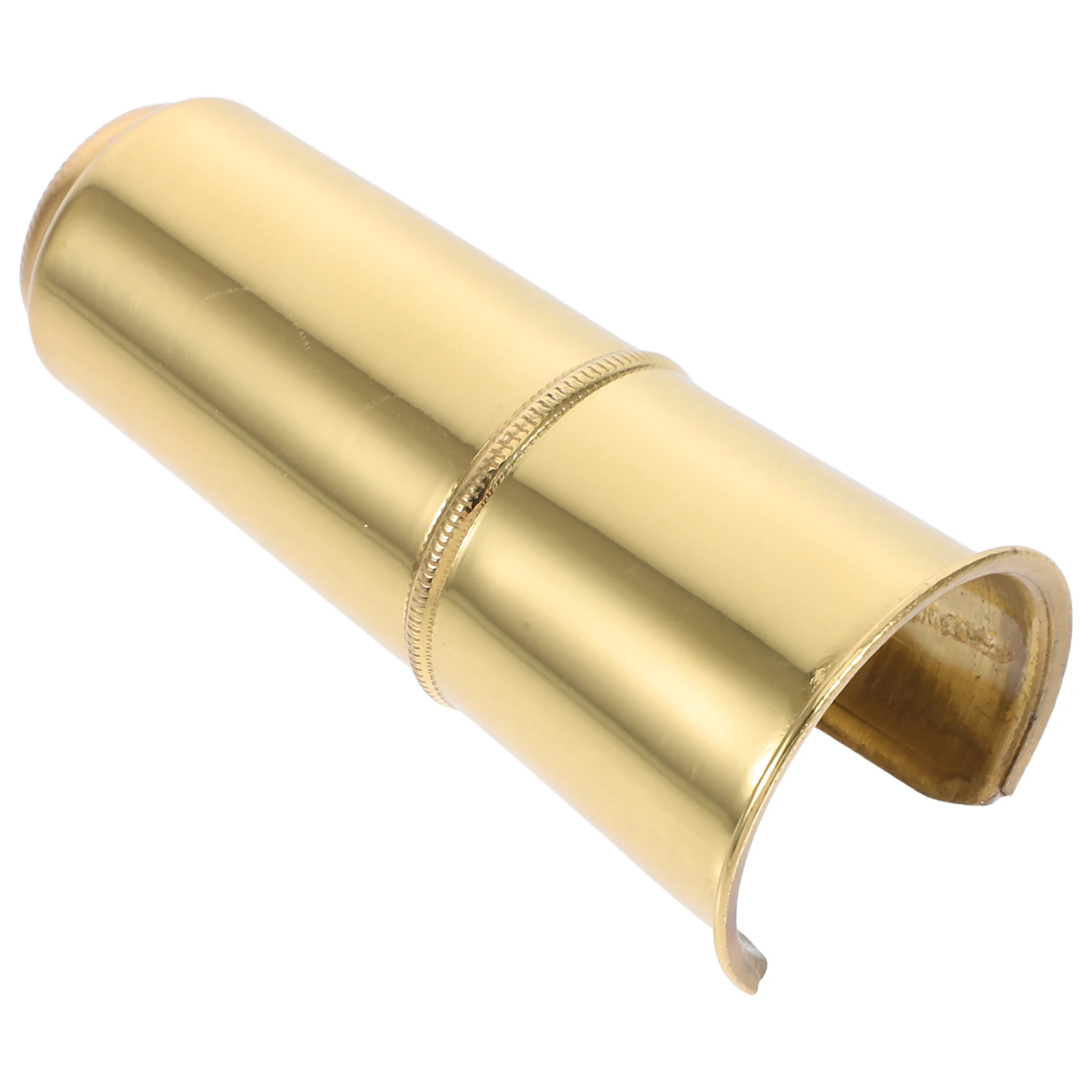 

84 Mm Golden Saxophone Hood Mouthpiece Protective Cap Musical Instrument Accessory