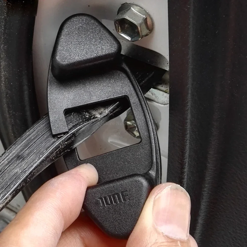 For Kia Rio 4 2018 2019 ABS Plastic Door Lock Check Arm Cap Cover Door Stopper Cover Door Lock Protective Cover Accessories