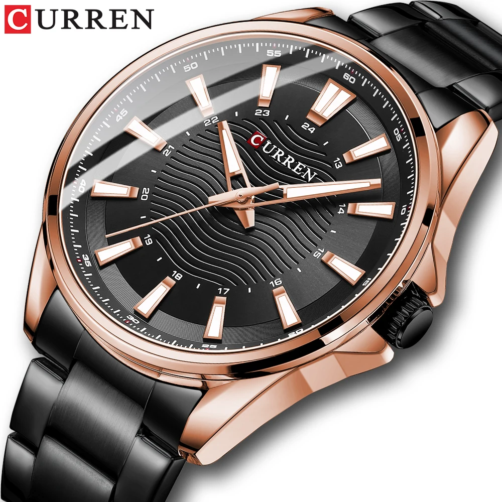 CURREN Top Brand Luxury Retro Men's Quartz Watch Waterproof Luminous Exquisite Versatile Business Wristwatch Relogio Masculino