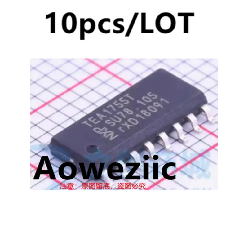 Aoweziic  2021+  100% New Imported Original  TEA1755T/1  TEA1755T  TEA1755  SOP-16  AC-DC Controller And Regulator Chip