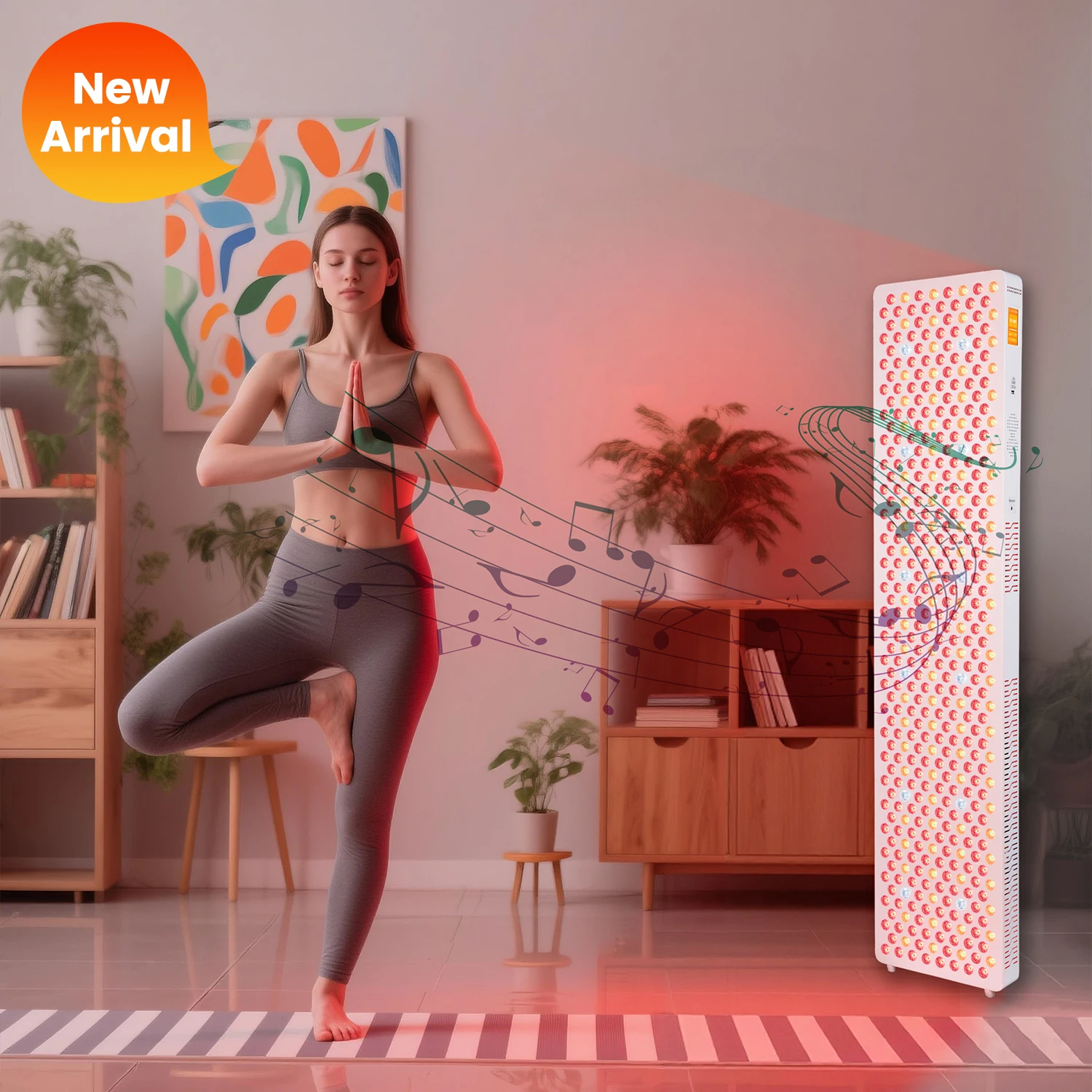 

IDEATHERAPY RLPRO450max X2 Overheat protection Led Red Light Therapy Light Therapy Device Red Light Panel for Home Gym Use