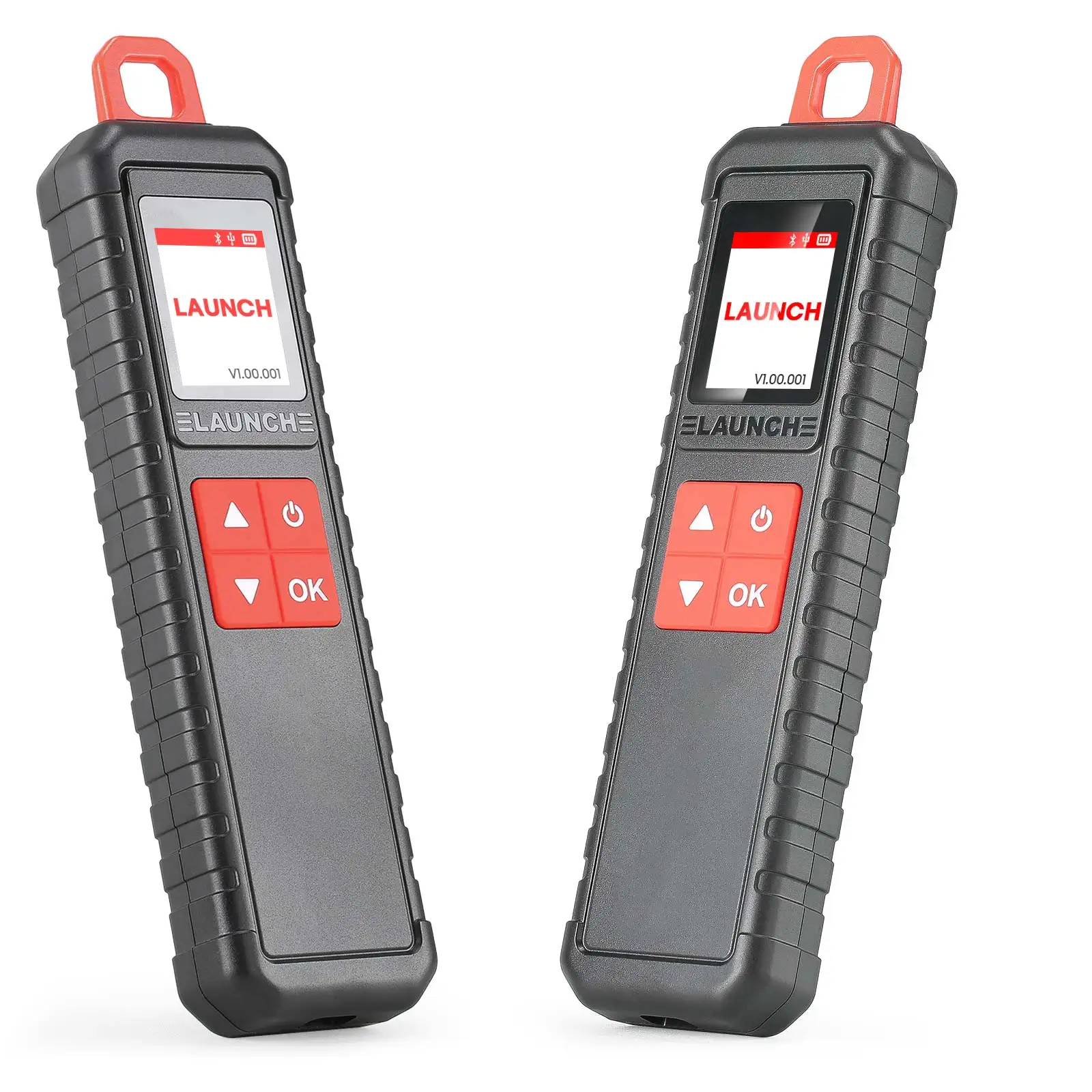يمكن ربط أداة خدمة TPMS المحمولة i-TPMS مع الماسح الضوئي X-431 أو تطبيق i-TPMS يدعم جميع أجهزة الاستشعار 315/433 ميجاهرتز
