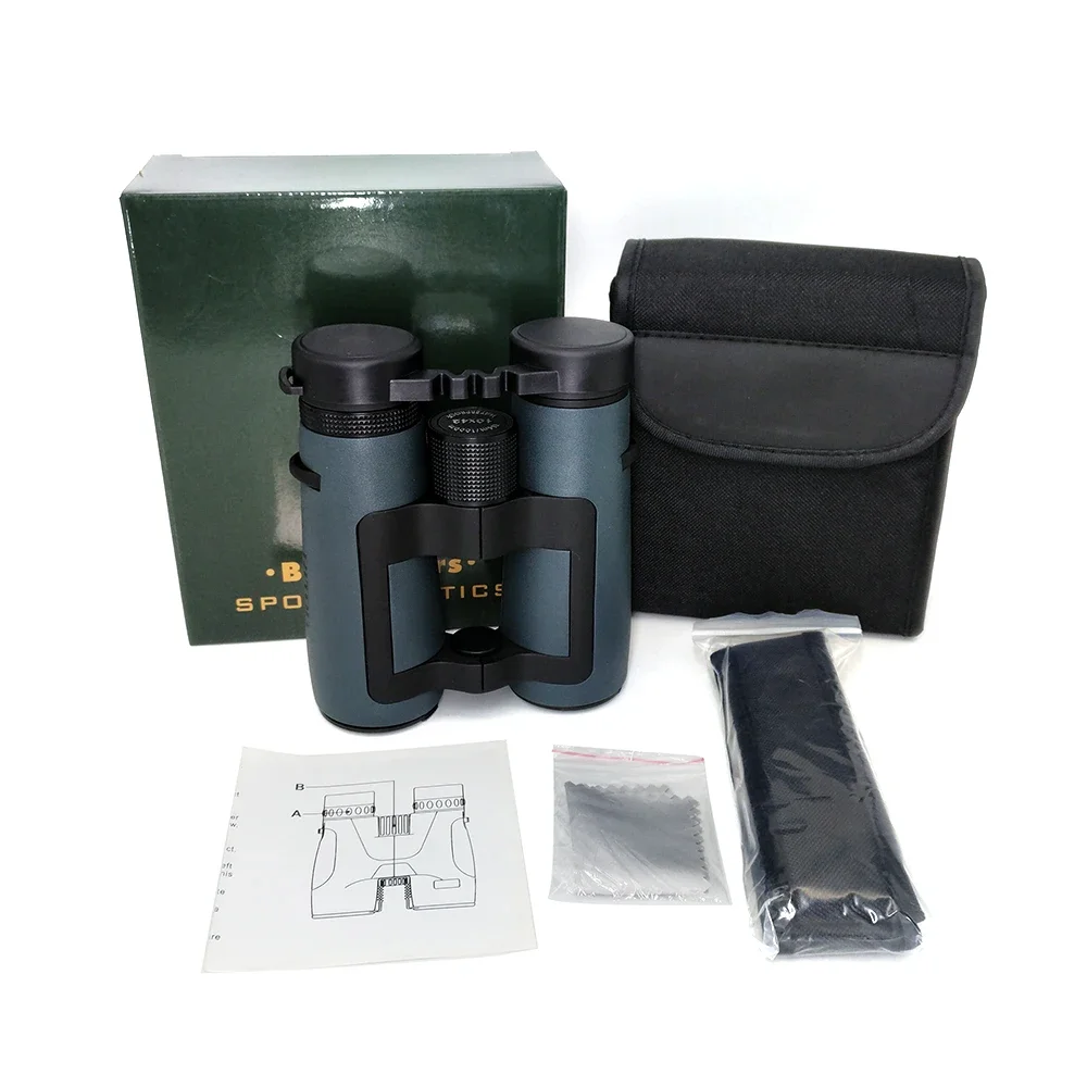 Long range professional HD roof BAK4 prism lens ED binoculars with bag for Bird Watching