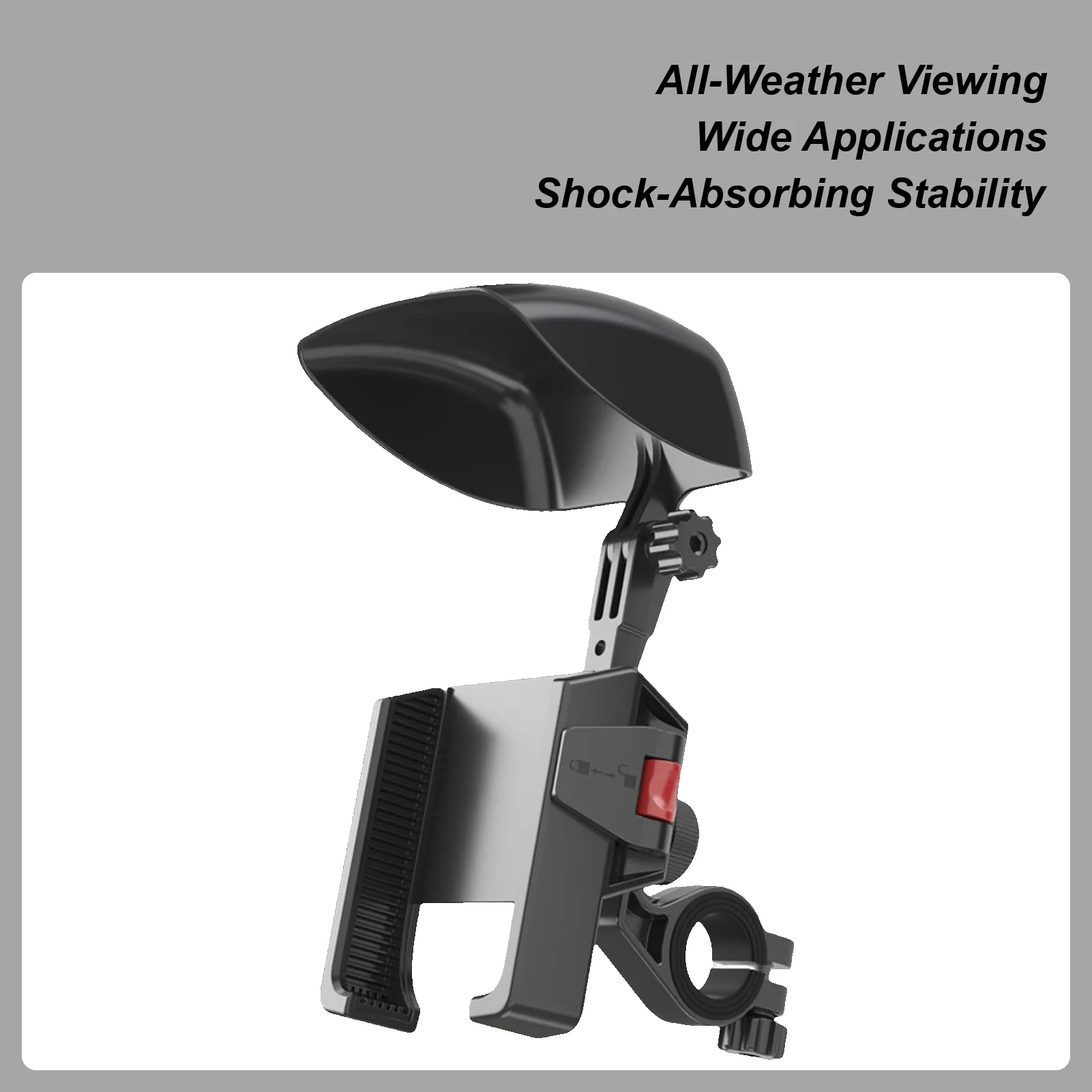 

Bike Phone Mount 360 Degree Rotating Cellphone Stand Anti-Shake Waterproof Handlebar Cellphone Holder For Mountain Biking Road