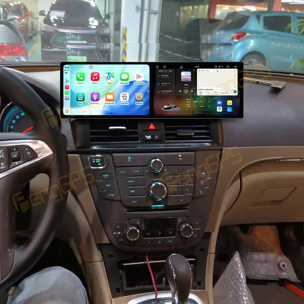 

18.2 Inch Screen Car Radio For Buick Regal 2009-2013 Android Auto GPS Navigation Multimedia Stereo Receiver Head Unit