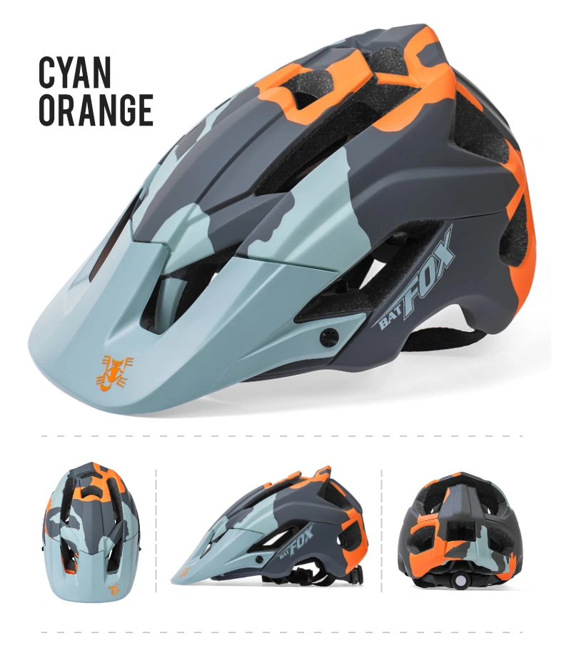 BATFOX Fahrradhelme, stoßfest, verstellbar, atmungsaktiv, für Rennrad, MTB, Fahrradhelm, für Herren und Damen, Casco Ciclismo, Sicherheits-Fahrradausrüstung – Detail 30