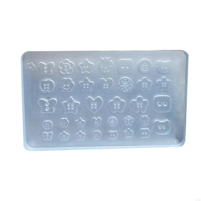 

R3MC Designing Tool Button Silicone Handmade Molds Perfect for Manicure