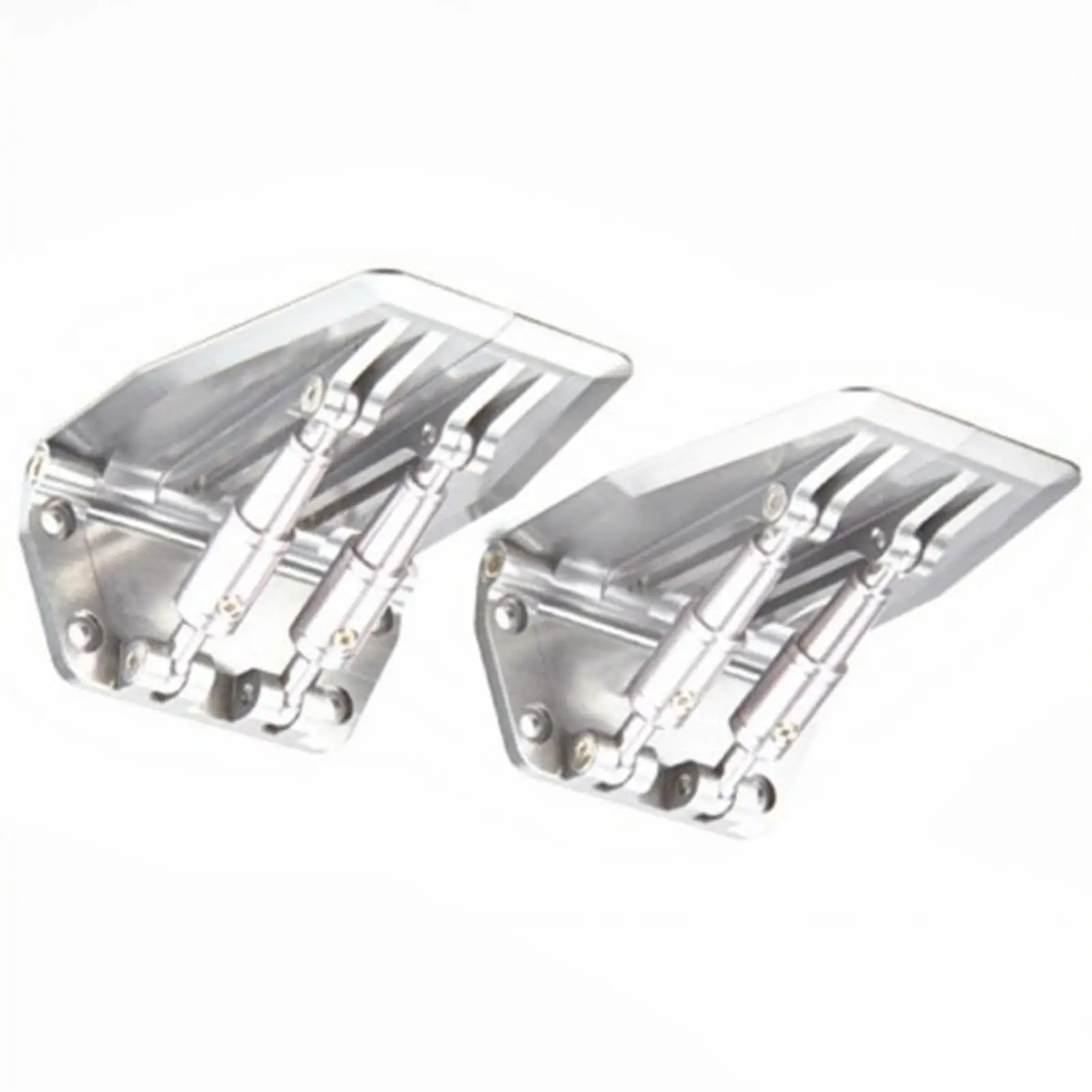 1 paire de rabats de garniture de bateau RC, plaques de pression d'eau, onglets de garniture pour pièces de bricolage