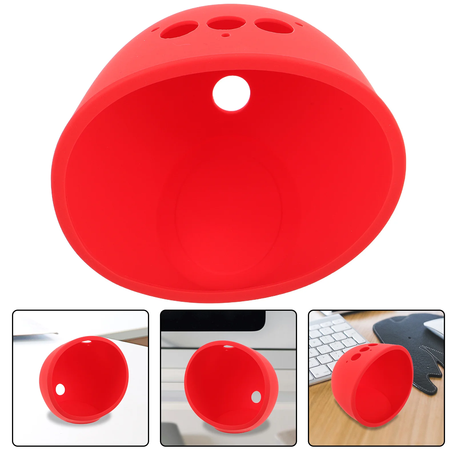 

Silicone Smart Speaker Case Waterproof Shockproof Dustproof Cover Compatible for Amazon Silicone Speaker Protective