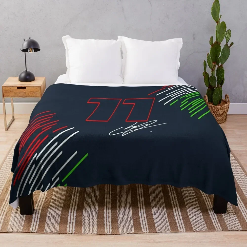 Checo Perez 2022 Throw Blanket funny gift Flannels Blankets