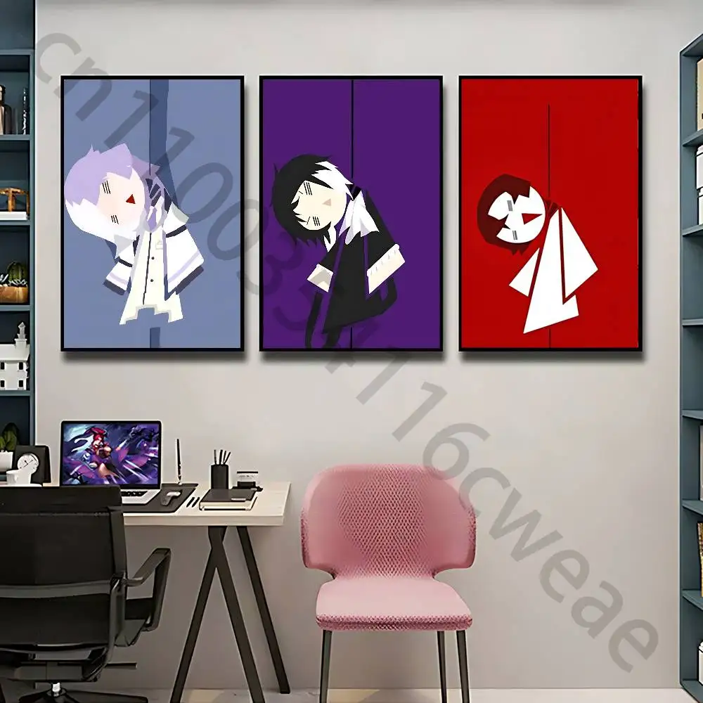 B-Bungo S-Stray Wall Art Poster Print Wall Decor for Living Room Bedroom Home Decoration