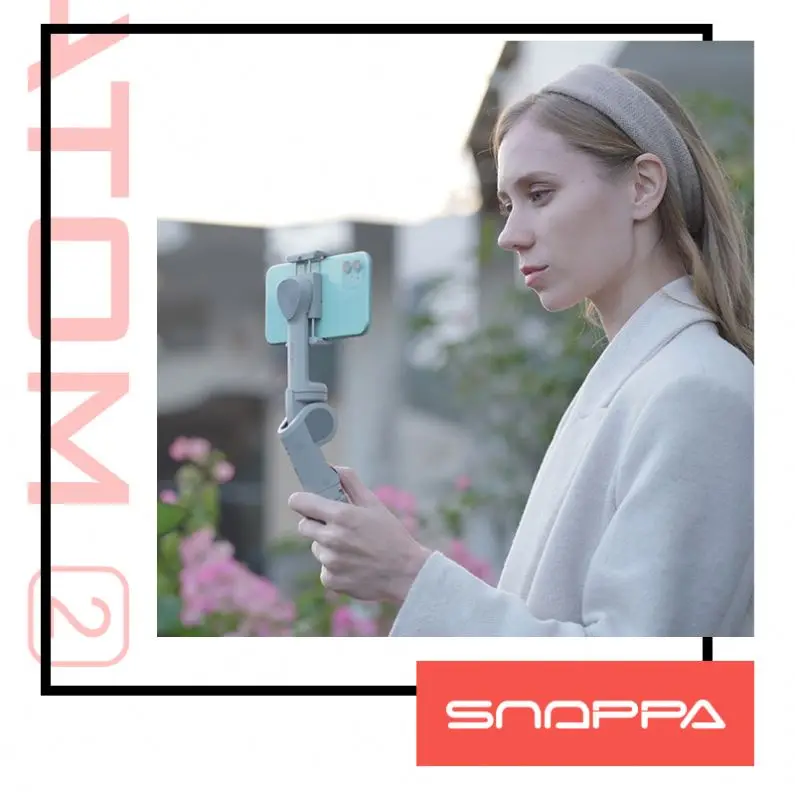 Snoppa ATOM2 3-Axis Handheld Stabilizer Gimbal Wireless Selfie Stick Tripod Phone Anti-Shake For smartphone