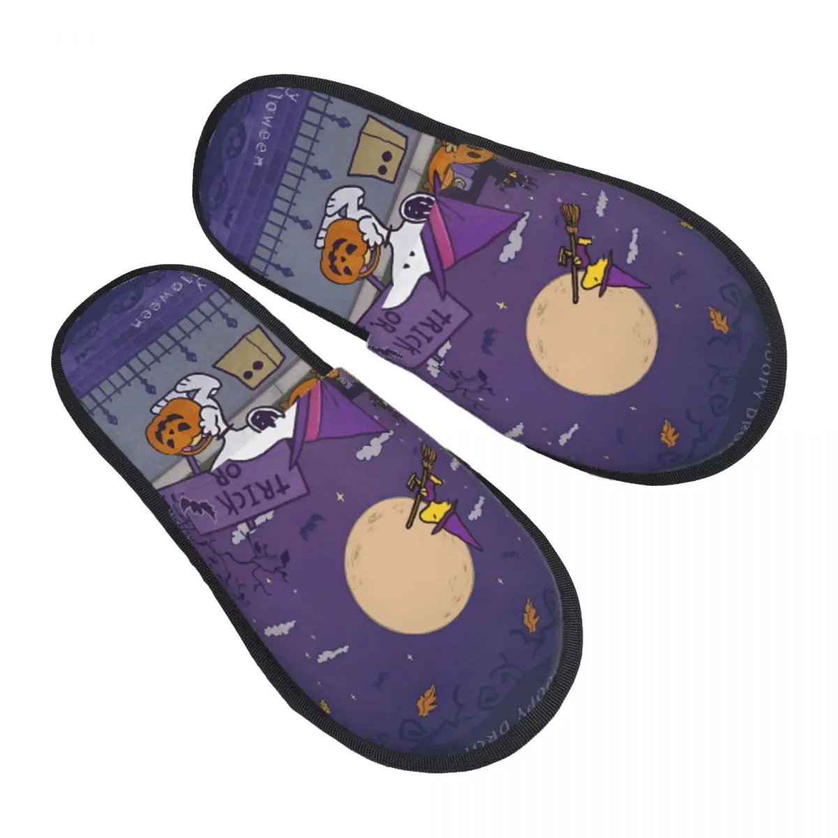 Snoopyes Cartoon Dog Winter Cotton Home Slippers Living Room Soft Memory Foam Slippers Non Slip