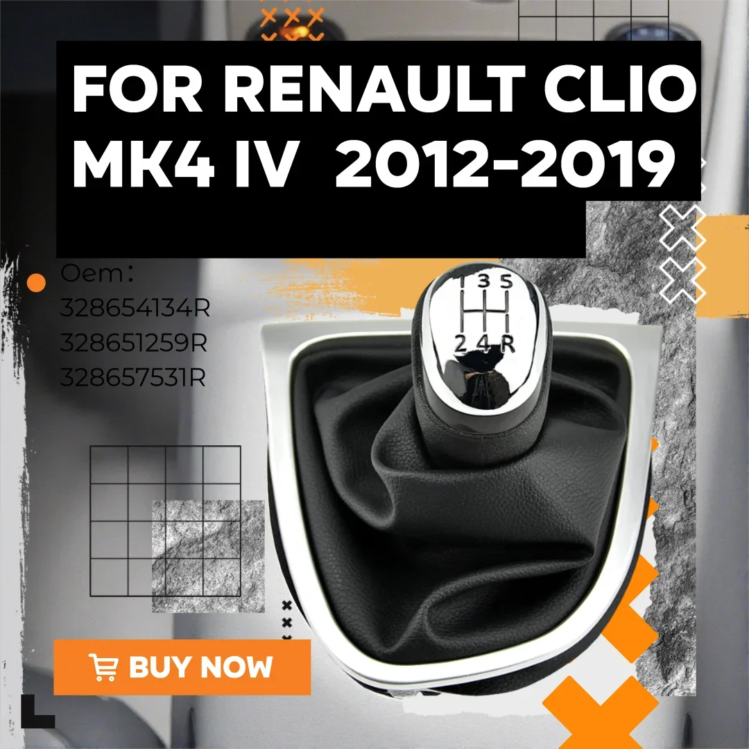 

Ручка переключения передач для Renault Clio 4 IV MK4, 5/6-ступенчатая, механическая, запчасти для салона автомобиля