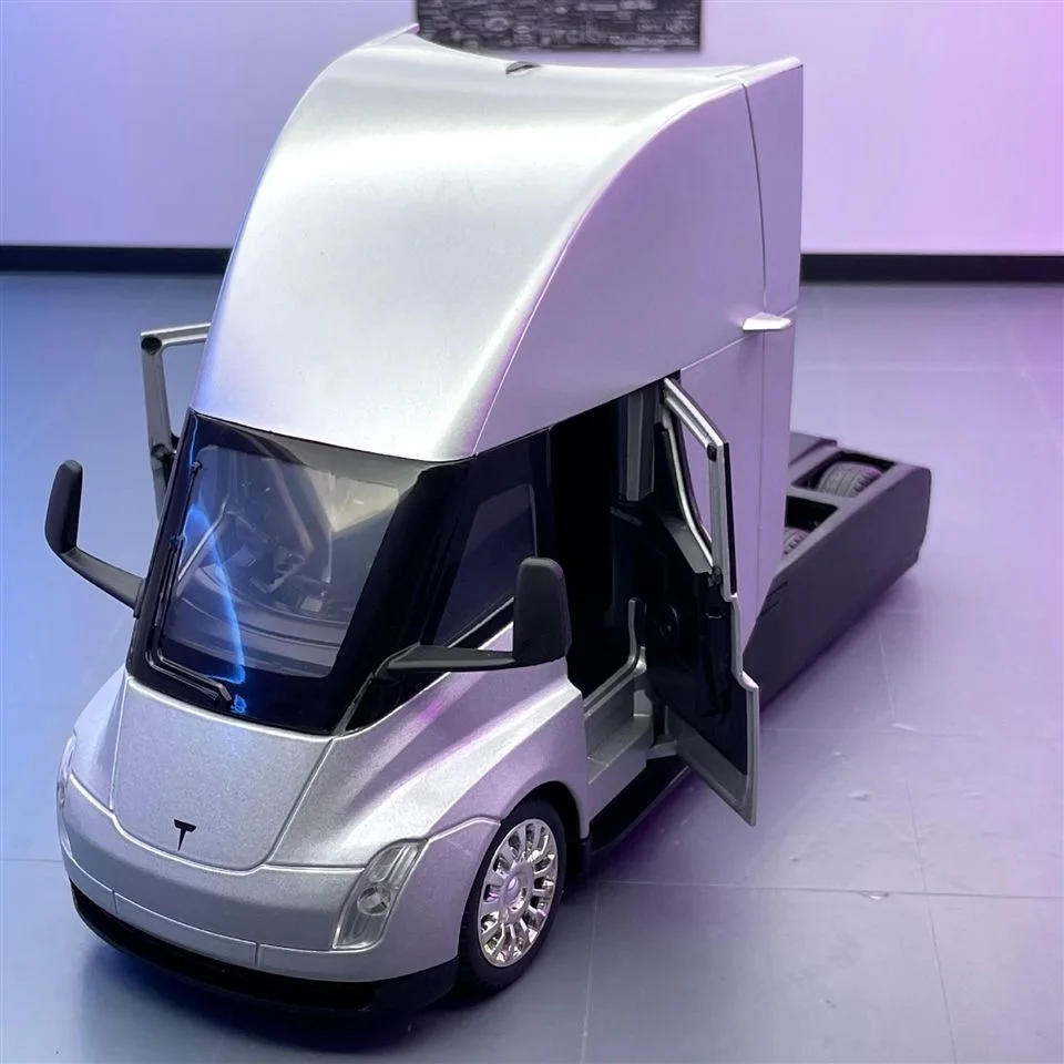 

1/32 SEMI сплав полуприцеп грузовик голова автомобиля литой под давлением металлический контейнер грузовик инженерные транспортные машины модель автомобиля детская игрушка в подарок